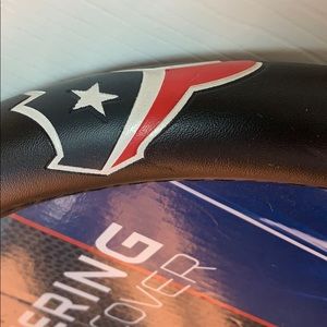 Steering wheel cover for standard sized wheel